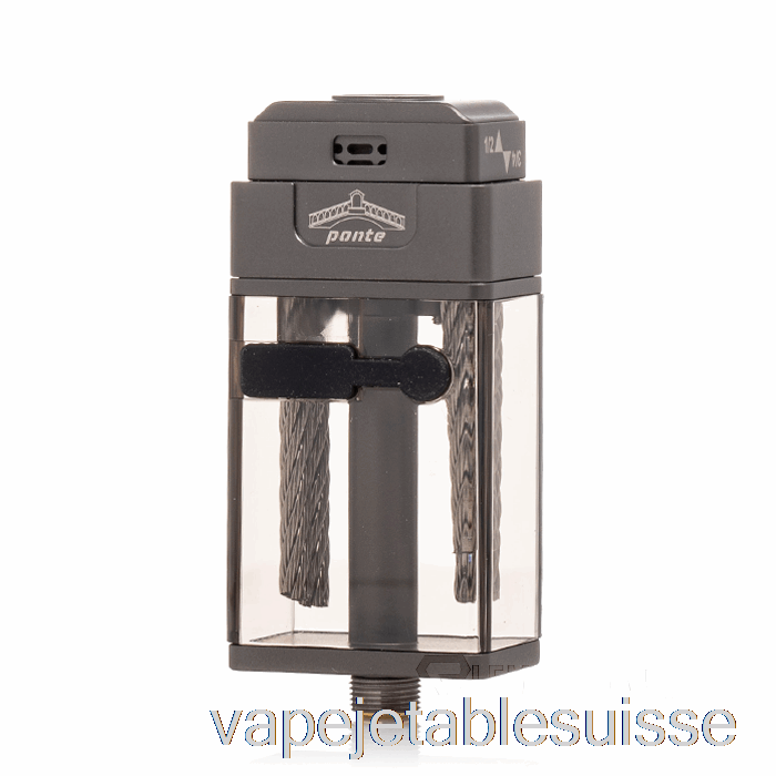 Vape Suisse Orca Vape X Mrjustright1 Ponte Xl Rdta Réservoir Tronqué Gunmetal